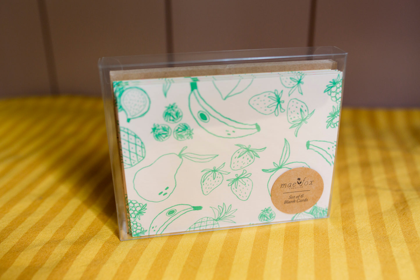 Fruit Greeting Cards | Set of 6 Blank Cards A2