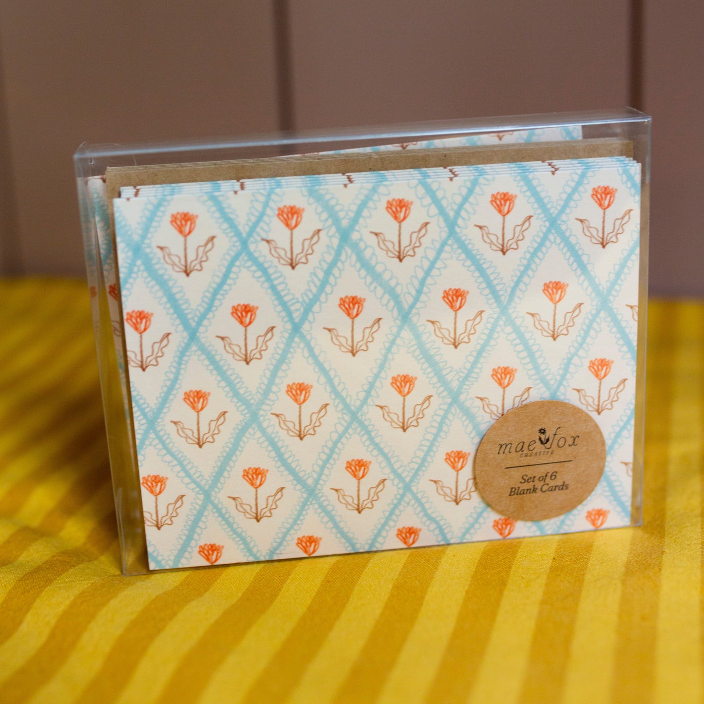 Floral Greeting Cards | Set of 6 Blank Cards A2
